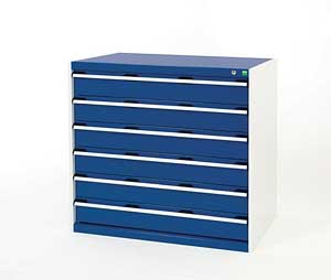 Bott Cubio 6 Drawer Cabinet 1050Wx750Dx1000mmH 40029019.**
